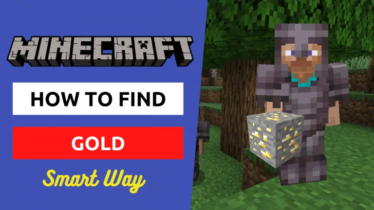 How to Find Gold in Minecraft the smart way