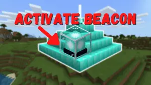How to activate a beacon in Minecraft