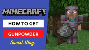 How to get Gunpowder in Minecraft the Smart Way