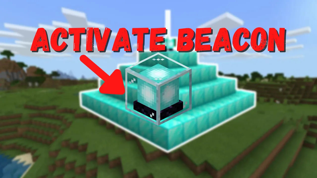 How to activate beacon in Minecraft