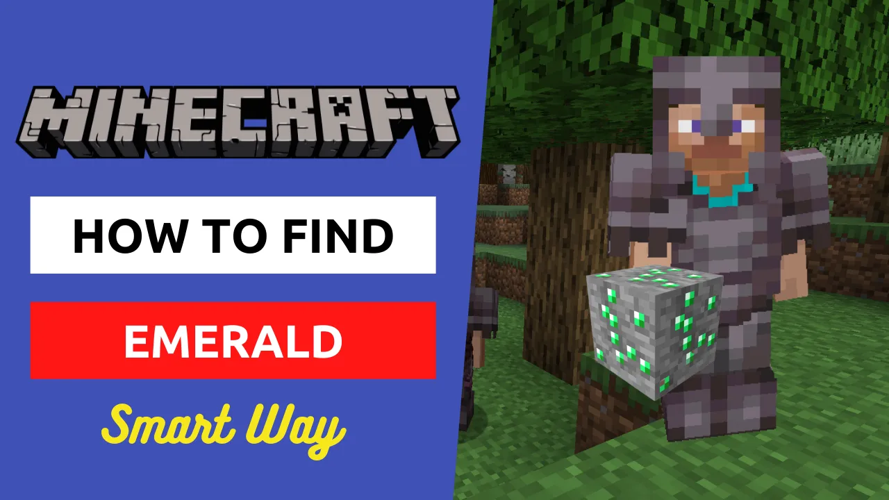 How to find Emerald in Minecraft the Smart Way